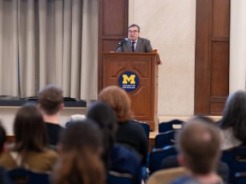 The Orren C. Mohler Prize Lecture, “Building ESO’s Extremely Large Telescope: a unique adventure” presented by guest speaker Xavier Barcons. 